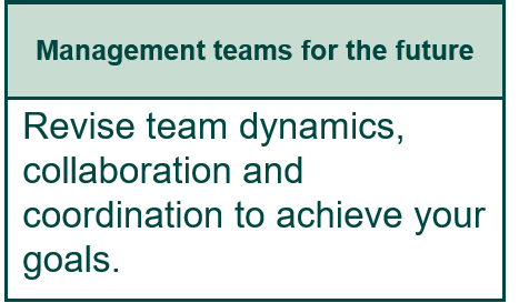 Management teams for the future